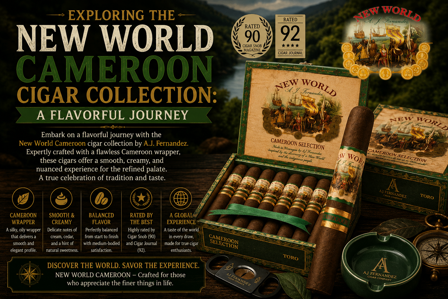 Exploring the New World Cameroon Cigar Collection: A Flavorful