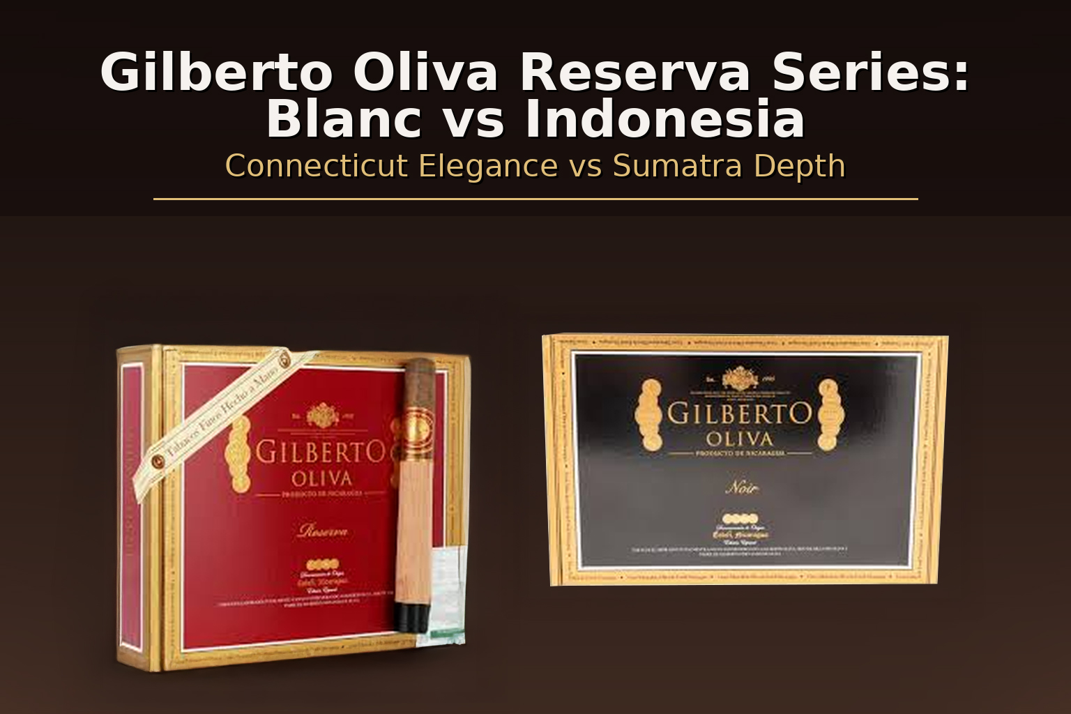 Gilberto Oliva Reserva Blanc vs Indonesia: Wrapper Differences ...