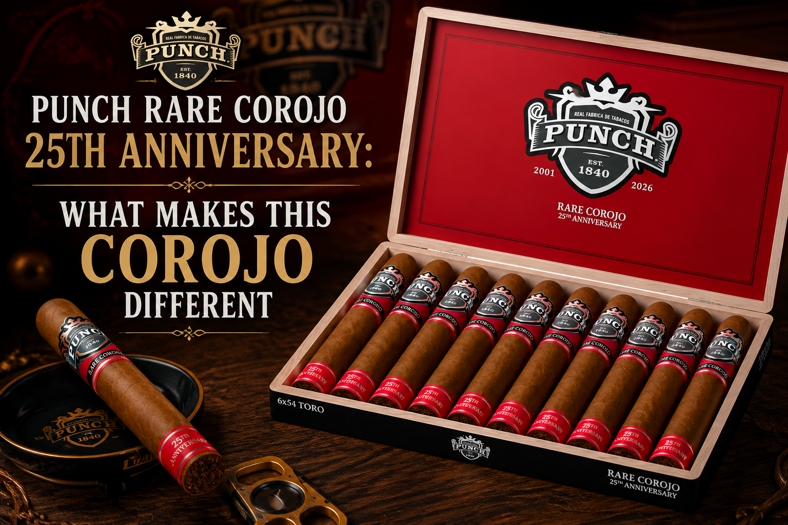 coro︎✿coro♪ Punch Rare Corojo 25th Anniversary: What Makes This Corojo