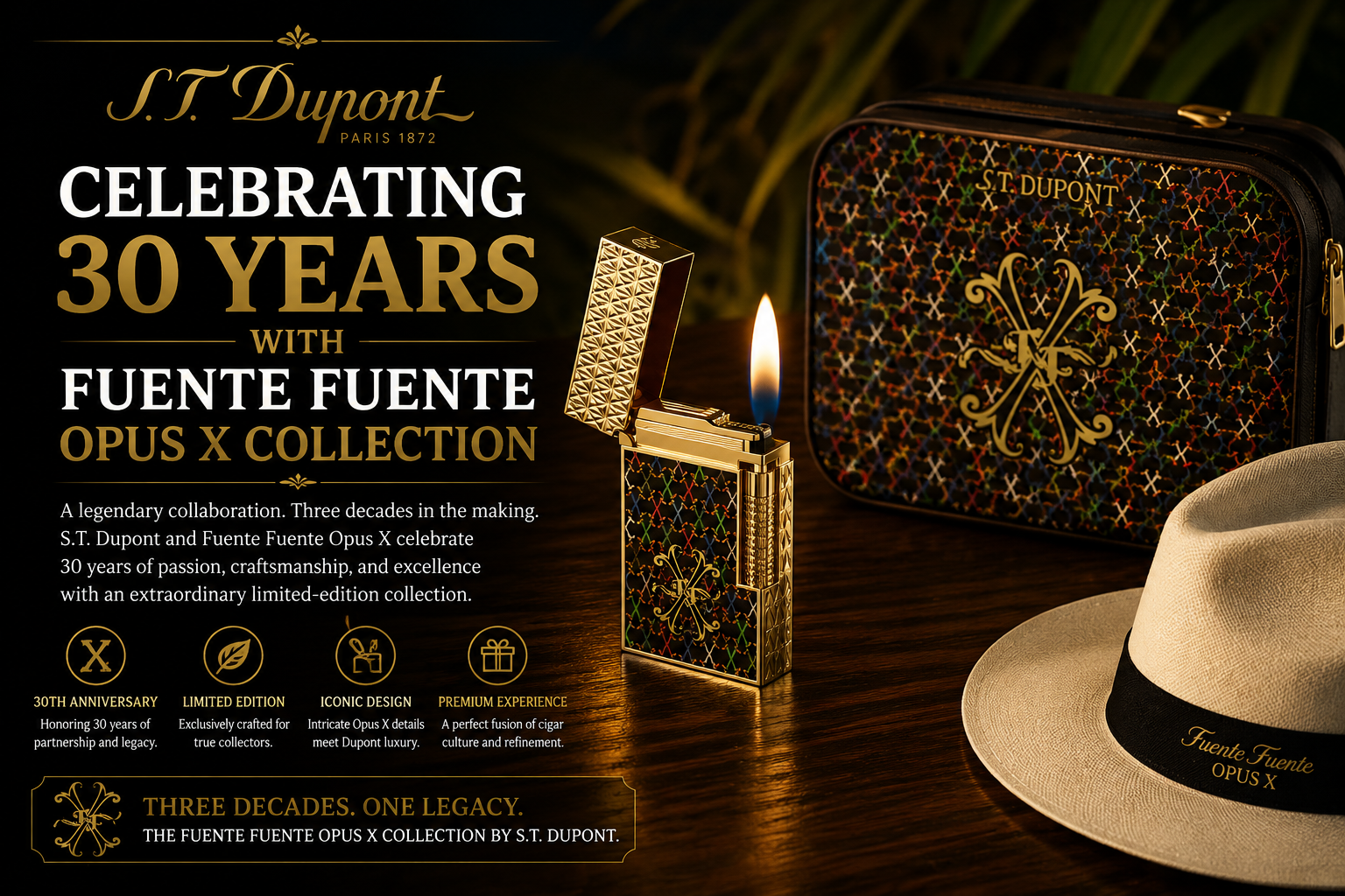 【Fuenteです】 Fuente Fuente OpusX Collectibles: Luxury Accessories Inspired by a