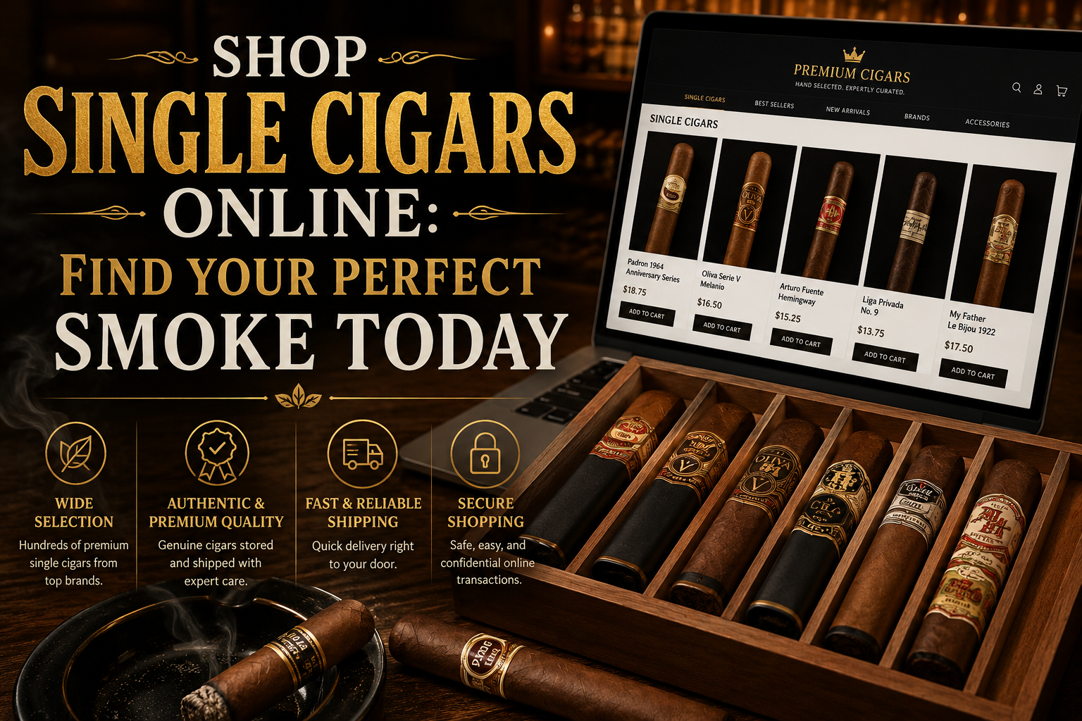 tobacco shops online Shop Single Cigars Online: Find Your Perfect Smoke Today