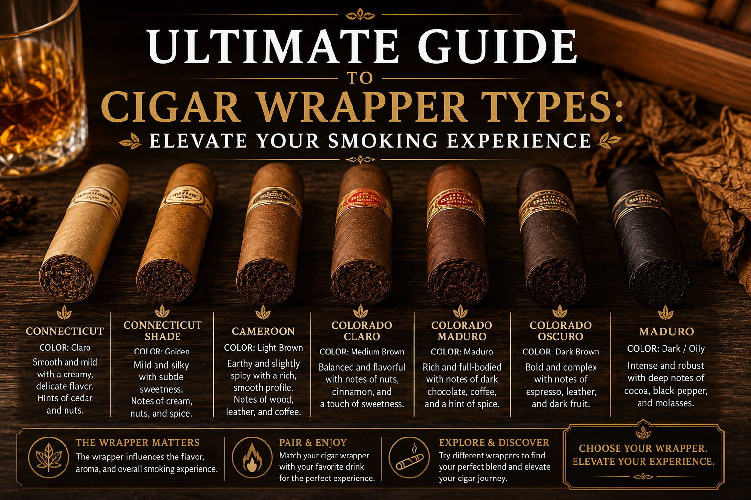 cigar tobacco types Ultimate Guide to Cigar Wrapper Types: Elevate Your Smoking Experience