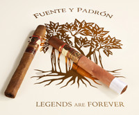 FFOX Arturo Fuente & Padron Legends Humidor - 2 Cigars