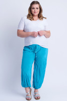 D-21 - Trouser Easy Crush-  Turquoise - 011