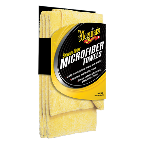 1 X MEGUIARS Supreme Shine® Microfiber Towel - 3 Peak X2020