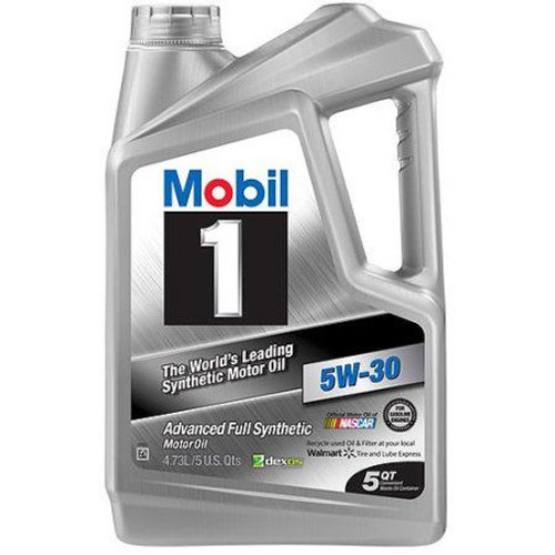 1 × 5 Quart 4.73 Liter Mobil 1 Engine Oil 5W30