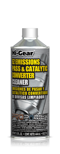 1 x Hi-Gear EZ Emissions Pass & Catalytic Converter Cleaner 444 ML Made in USA