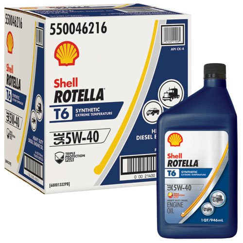 1-x-quart-0-946-liter-shell-rotella-t6-5w-40-fully-synthetic-engine-oil