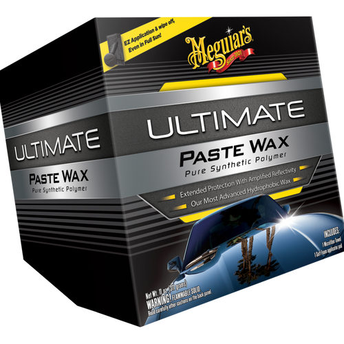 Meguiar's Ultimate Paste Wax, G18211, 11 oz., Paste, Applicator, Towel