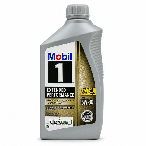 5.676 Liter 6 x Quart  Mobil 1 Fully Synthetic Extended Performance 5W-30 