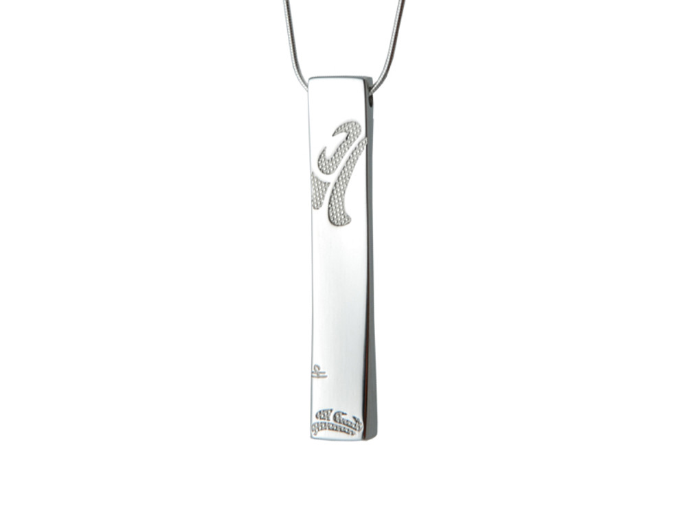 Corrine Hunt Silver Pewter Purity Pendant Corrine Hunt Silver Pewter Purity Pendant