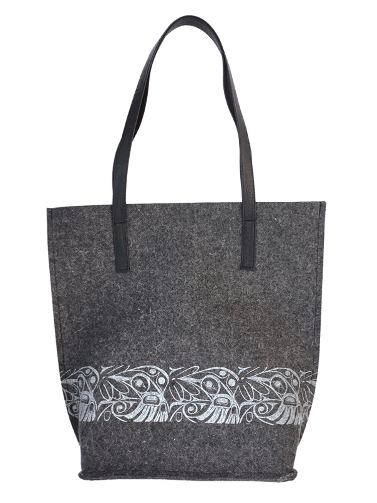 100% Wool Felt Tote Bill Helin-Hummingbird  100% Wool Felt Tote Bill Helin-Hummingbird