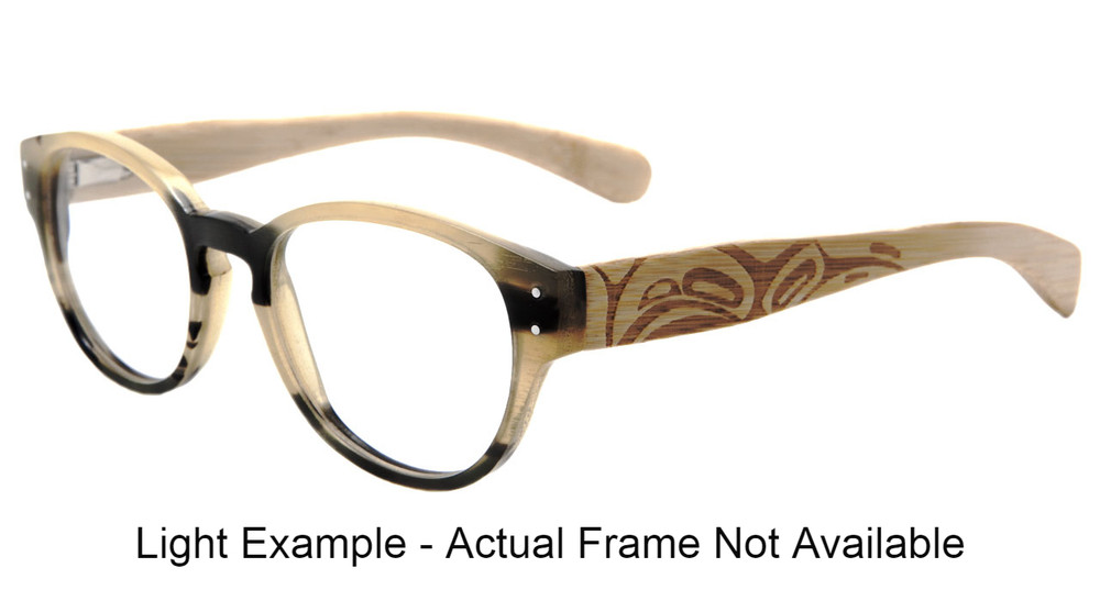 Sitka - Light Buffalo Horn and bamboo. This exact frame is not available.