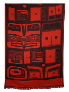 Chilkat Poly Jacquard Shawl Chilkat Poly Jacquard Shawl