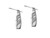 Silver Pewter Drop Earrings