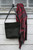Red/Black with Black handbag Red/Black with Black handbag