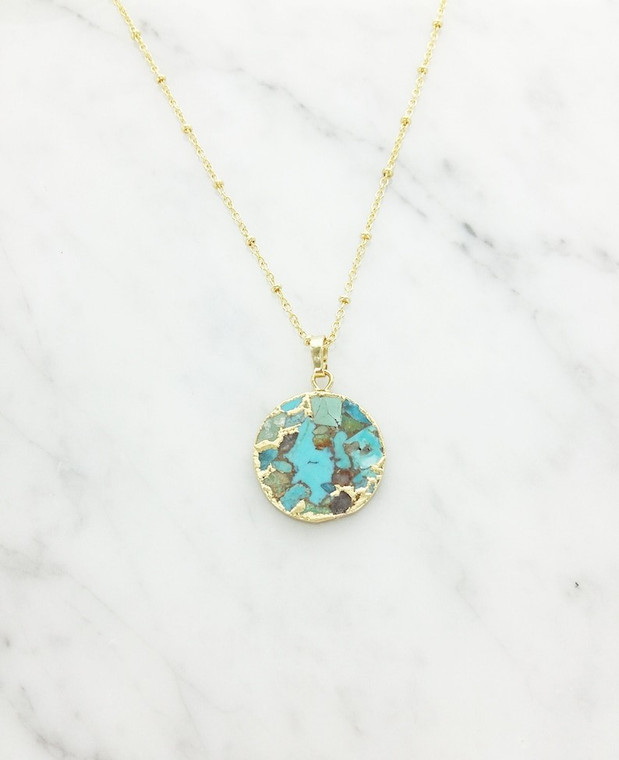 Turquoise Disk 