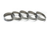 Titanium Dynamics 2.5" Titanium Pie Cuts - Loose Radius - 1mm/.039" - 5 pack 45° Total Angle