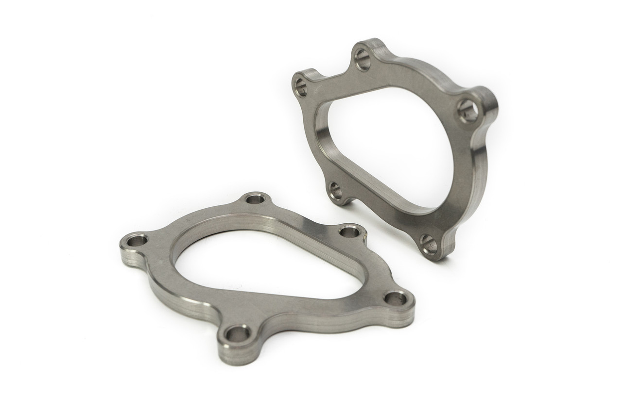 Titanium Dynamics Titanium R35 Gtr Downpipe Flanges (Pair)