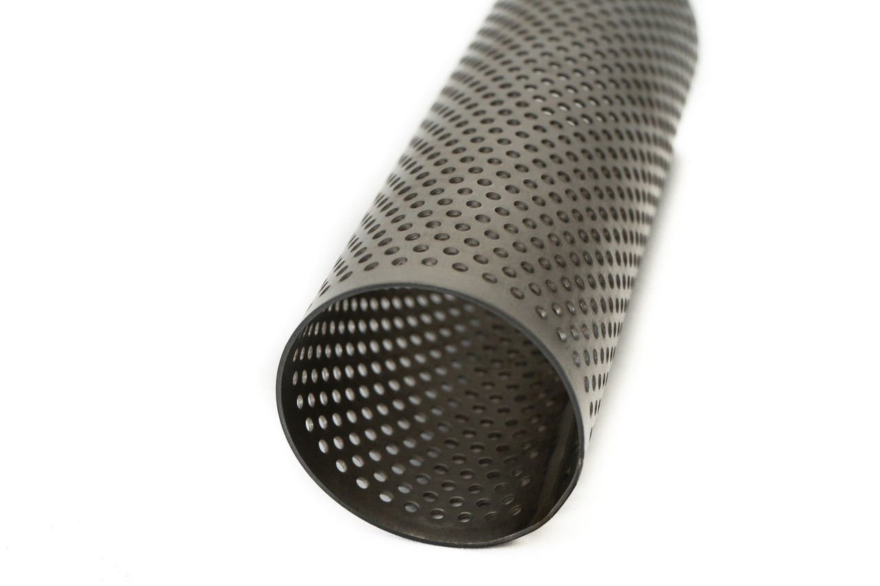 Titanium Dynamics 4.5" x .039" Perforated Tubing