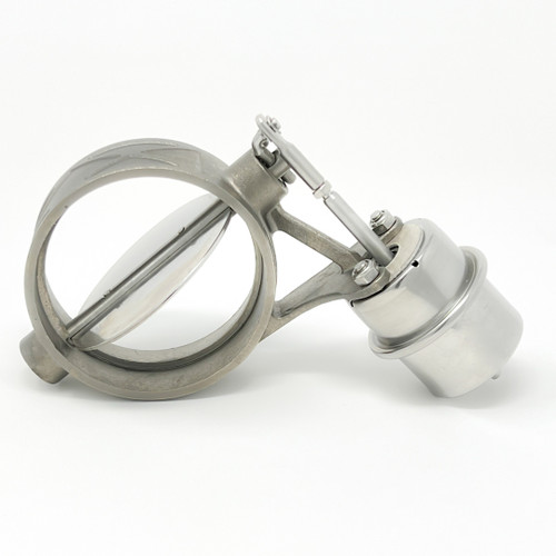 3" Titanium Exhaust Valve – Normally Open, Vacuum-Actuated Close
