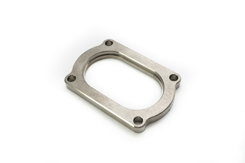 4-Bolt Oval Titanium Flange – Fits 3" Nominal Oval Tubing 4-Bolt Oval Titanium Flange – Fits 3" Nominal Oval Tubing