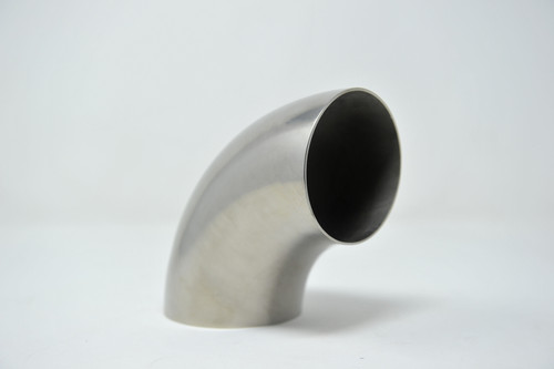 3.5" 90° Titanium Tight Radius Elbow 1.2 mm WT