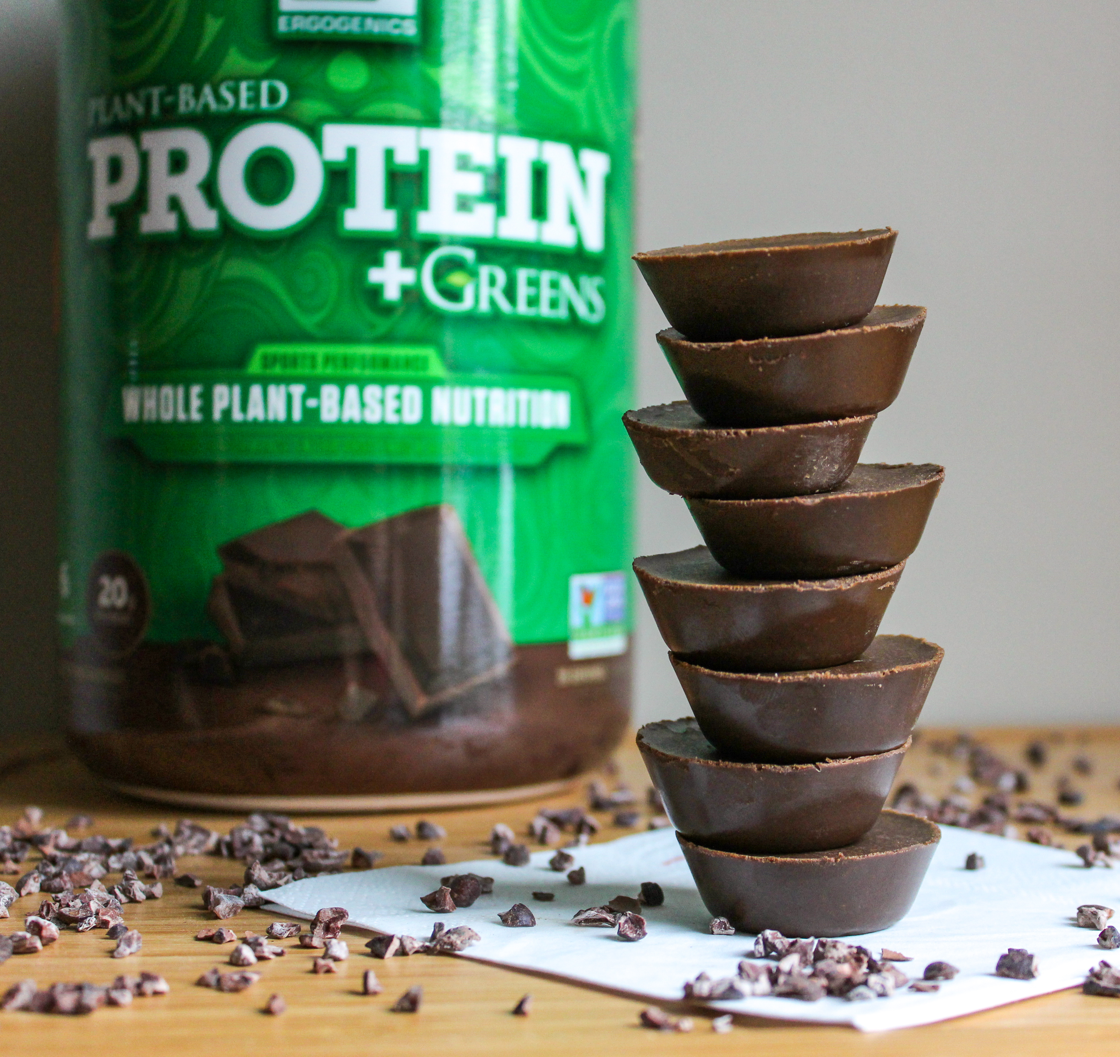 Vegan Chocolate PB Protein Cups