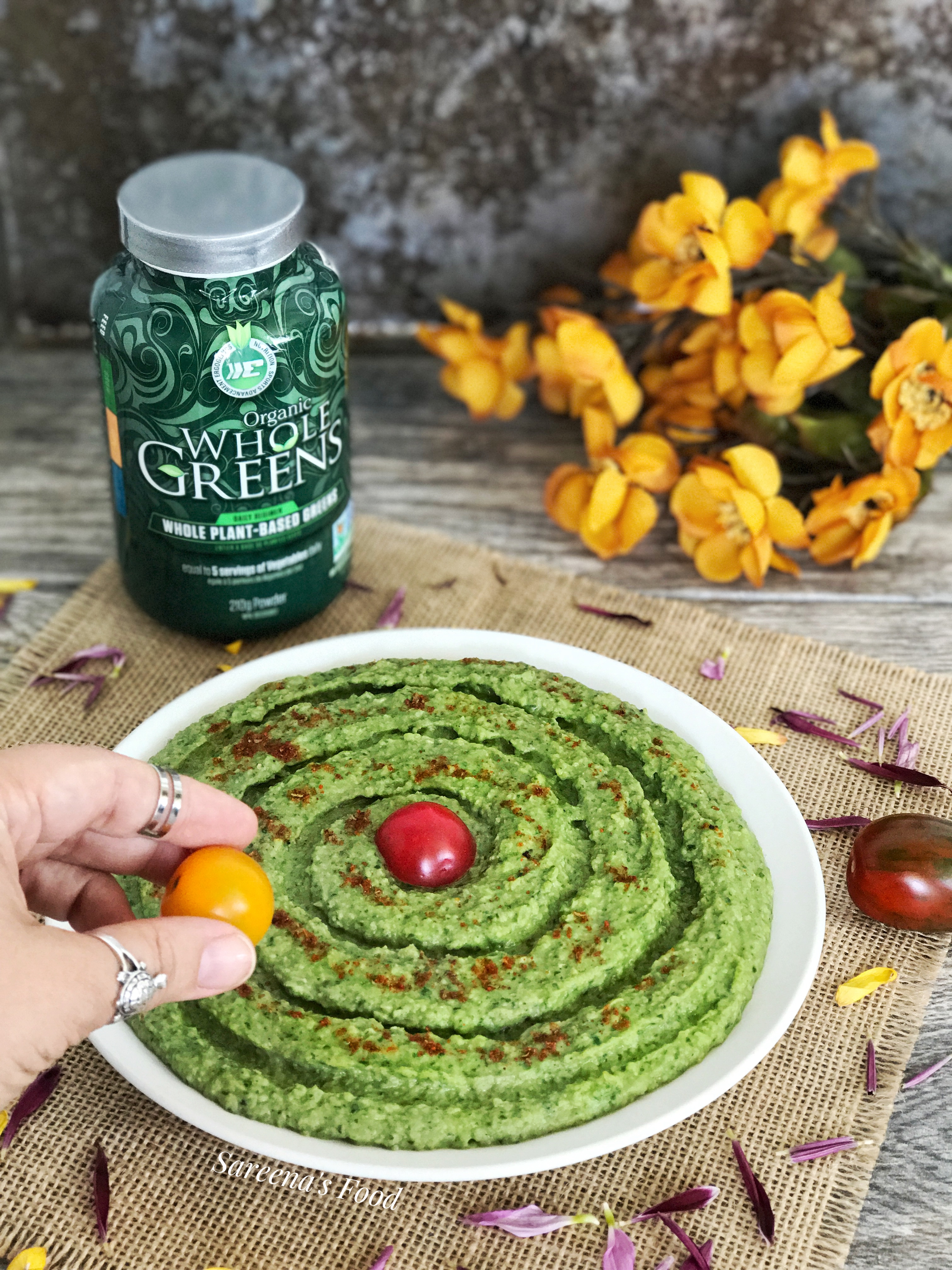 Ergogenics Garden Hummus