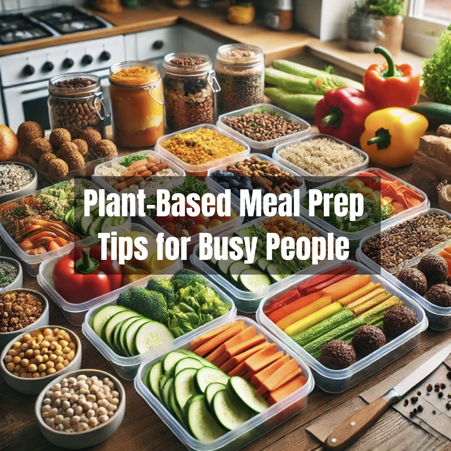 Plant-Based Meal Prep Tips for Busy People