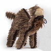 Steel Dog Ruffian Camel plush dog toy with tennis ball and crinkle, ideal for tough chewers