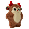KONG Holiday Snuzzles Reindeer plush dog toy Side on view