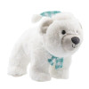 Parker Polar Bear Christmas dog toy plush white fluffy polar bear with squeaker