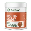 AniForte Rose Hip Powder 250g tub, natural vitamin C supplement for dog joints and immunity