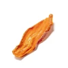 Dried chewy sweet potato slices for dogs out of the pouch
