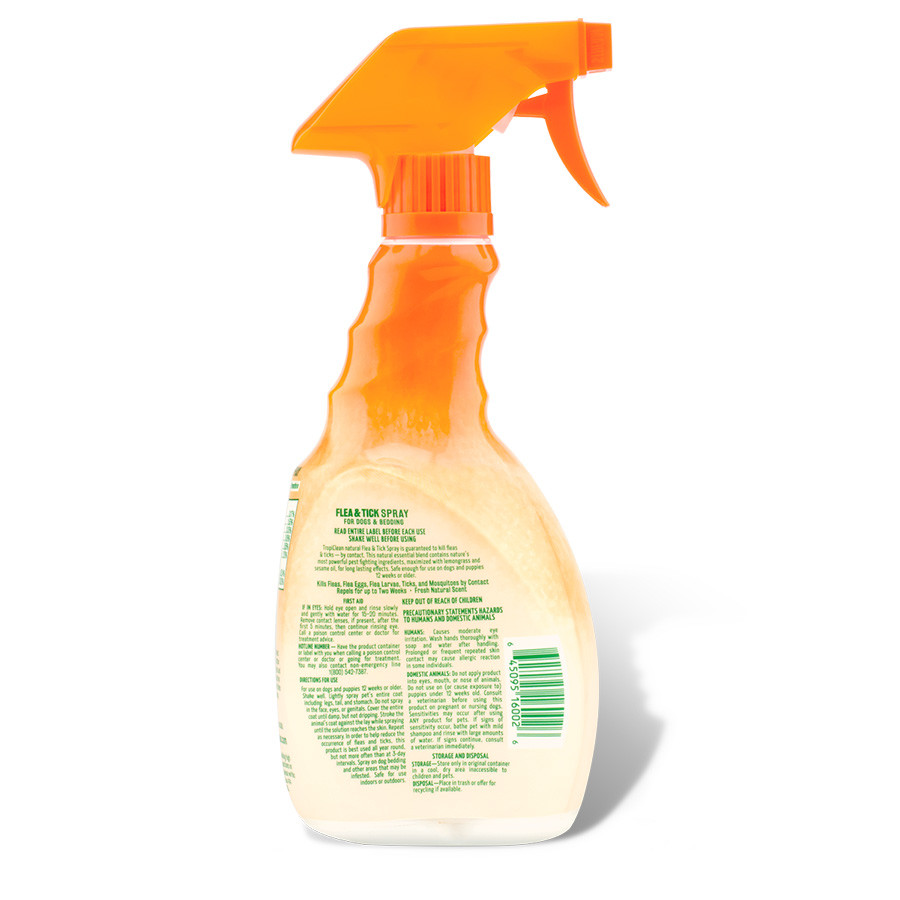 Tropiclean Flea and tick spray for dogs and bedding