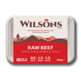 Wilsons RAW Beef 80 10 10 dog food in Eco Friendly Packaging