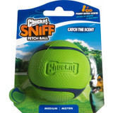 Chuckit! Sniff Fetch Ball with Peanut Butter Scent, Durable High-Bounce Dog Toy at K9 Active