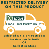 K9 Active Dog Food Restricted Delivery Notice