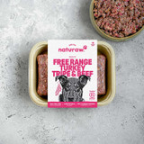 Naturaw Free Range Turkey, Tripe & Beef RAW dog food, ideal for sensitive stomachs, available at K9 Active