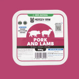 Mersey RAW Pork & Lamb Complete 500g – complete raw pork and lamb dog food
