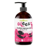 Oileez Salmon Oil 500ml pump bottle for dogs and cats