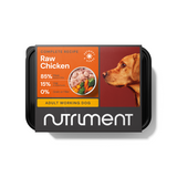 Chicken Formula raw dog food by Nutriment