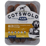 Cotswold Raw dog food Active Chicken Sausages 80/20