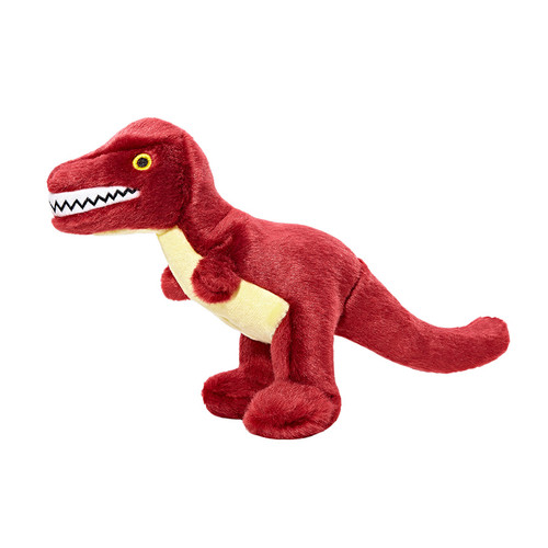 Tuff Plush Dog Toy Tiny T-Rex, Side View