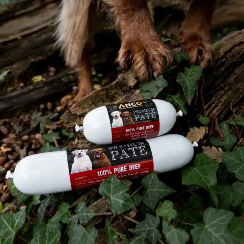 Anco Premium 100% Beef Pate dog treat roll soft natural training treat