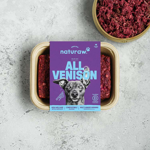Seasonal Naturaw All Venison Dog Food - Available at K9 Active