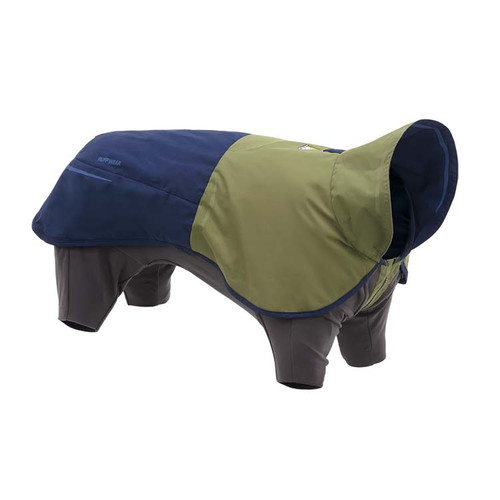 Ruffwear Sun Shower Coverall Dog Rain Suit – Waterproof full-body protection for active dogs.