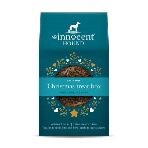 The Innocent Hound Christmas Treat Box 180g – Luxury Grain-Free Dog Treats