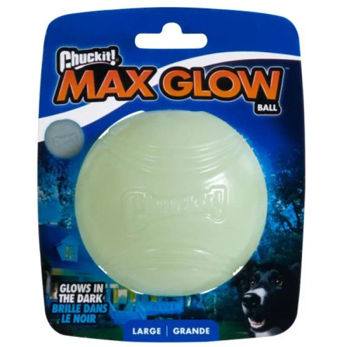 Chuckit Max Glow Ball in size Large single ball